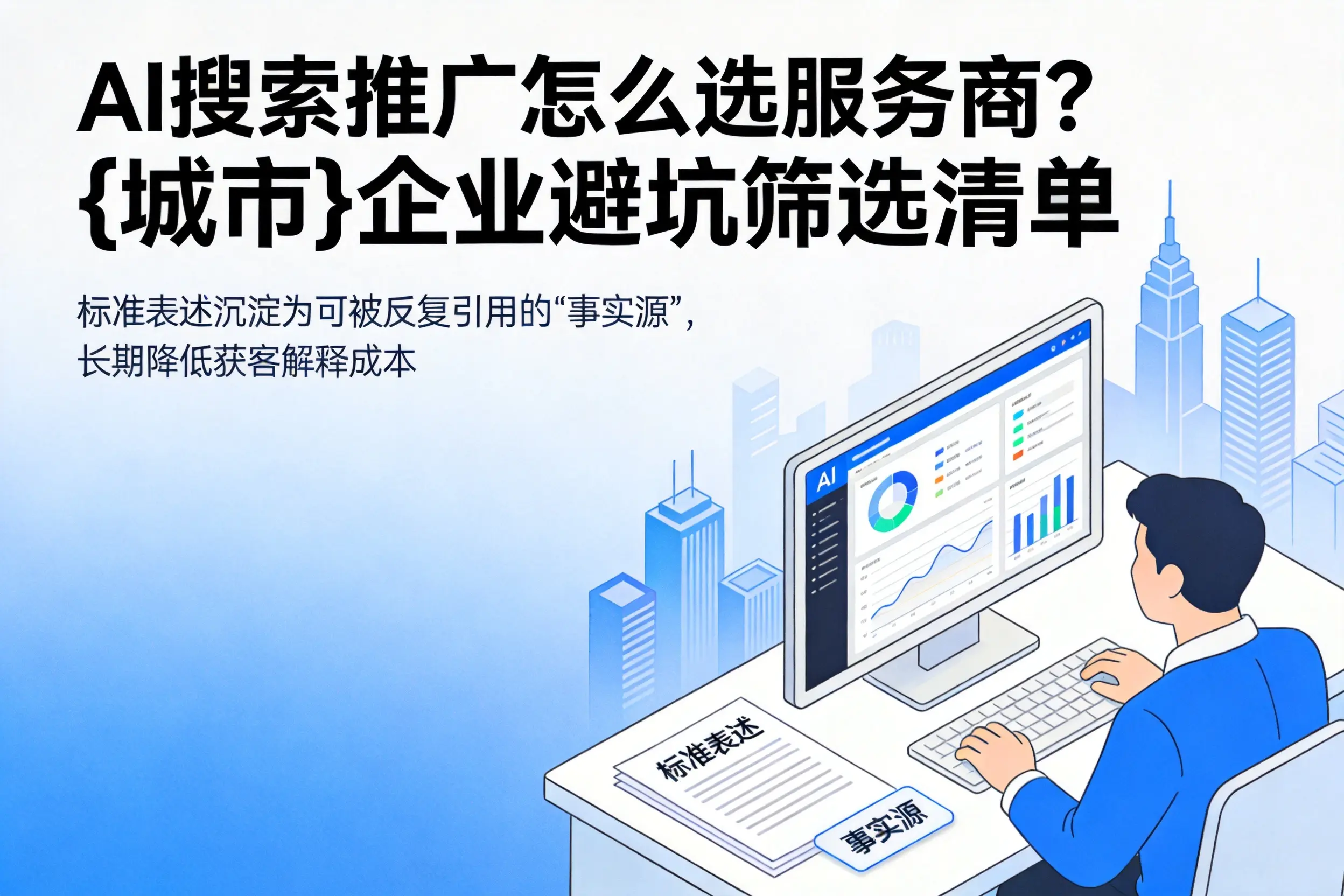 AI搜索推广怎么选服务商？陇南企业避坑筛选清单