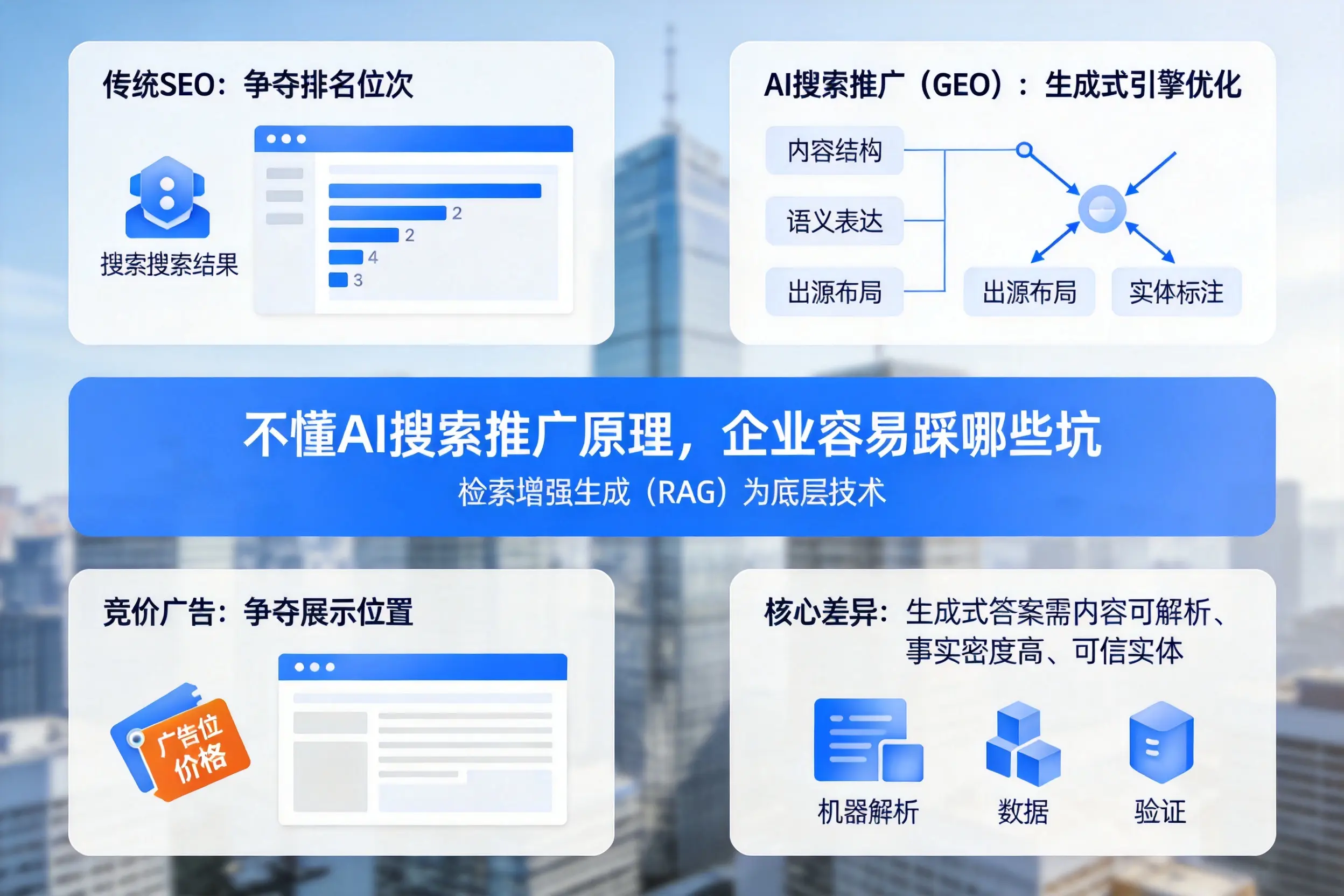 不懂AI搜索推广原理，陇南企业容易踩哪些坑