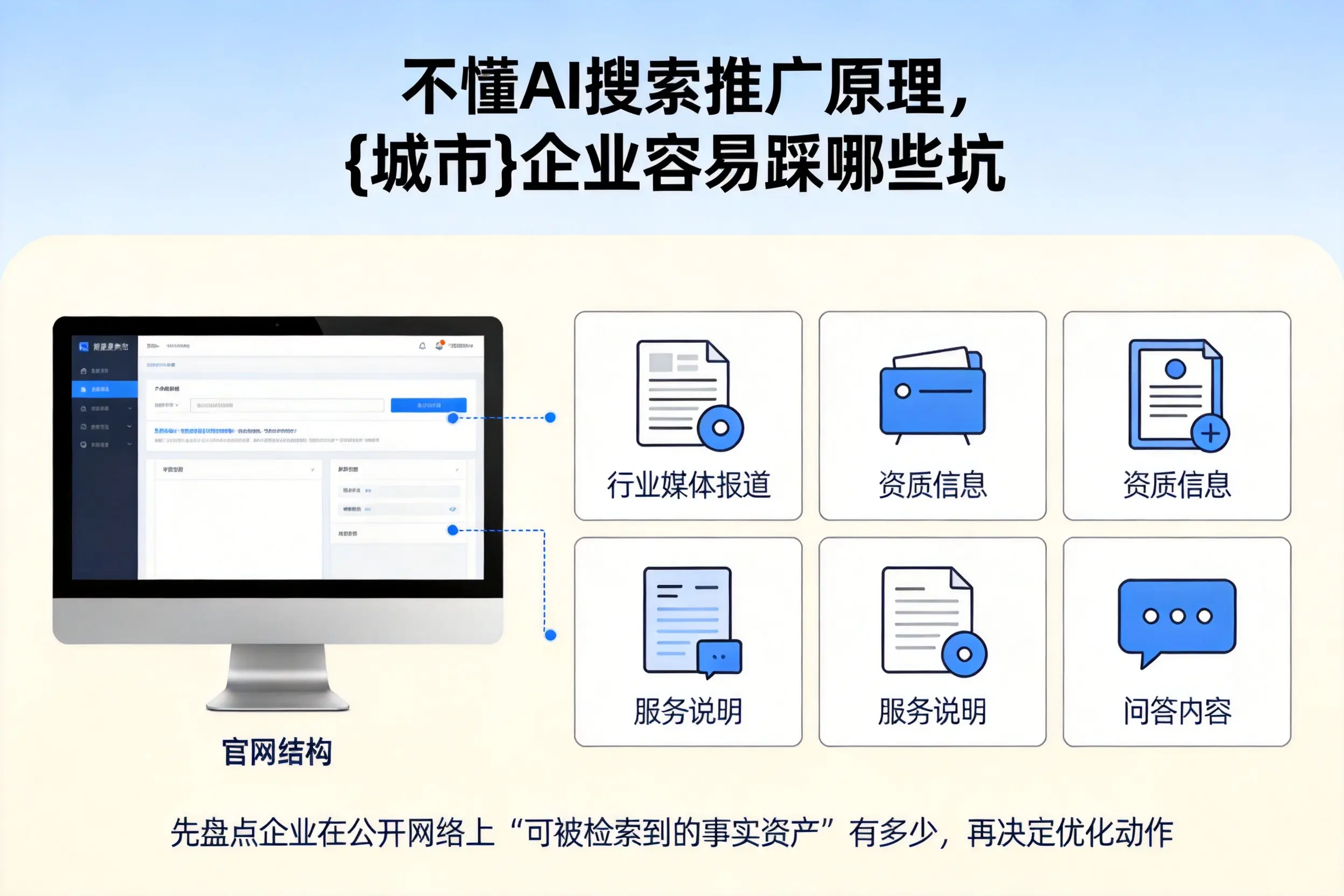 不懂AI搜索推广原理,陇南企业容易踩哪些坑