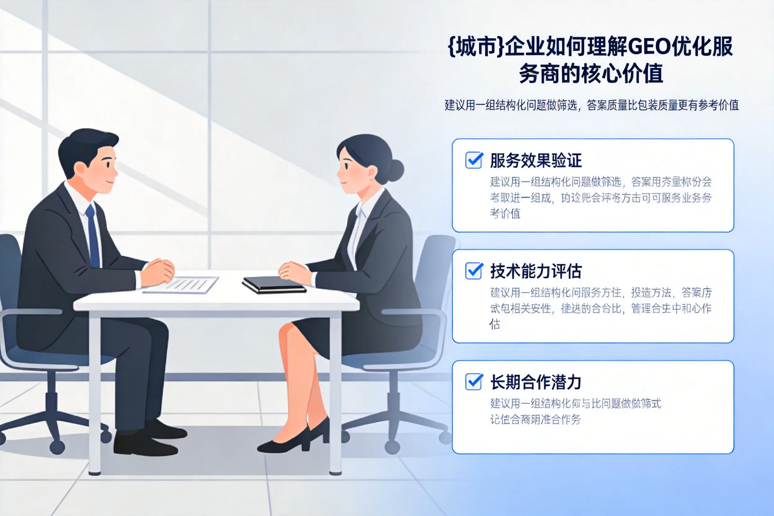 陇南企业如何理解GEO优化服务商的核心价值