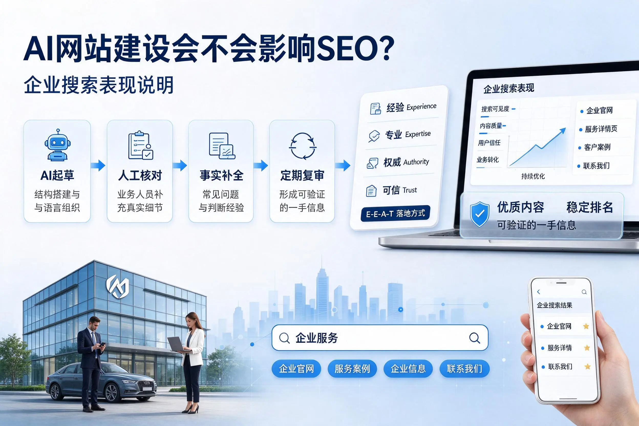 AI网站建设会不会影响SEO？陇南企业搜索表现说明